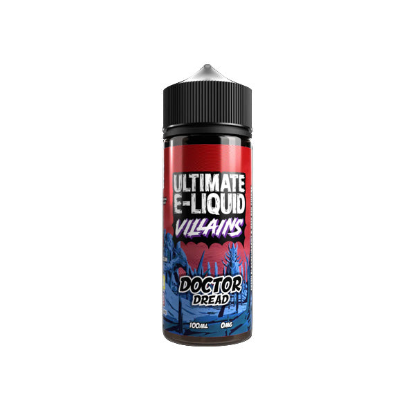 Ultimate E-Liquid Villains 100ml Shortfill 0mg (70VG/30PG)