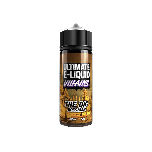Ultimate E-Liquid Villains 100ml Shortfill 0mg (70VG/30PG)