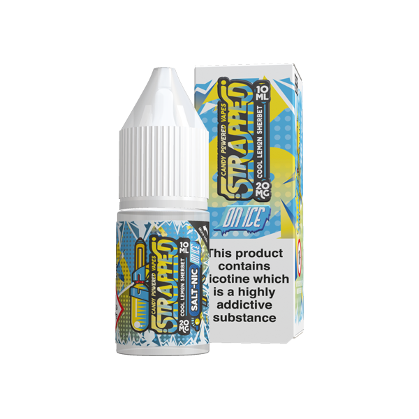 20mg Strapped On Ice 10ml Nic Salts (60VG/40PG)
