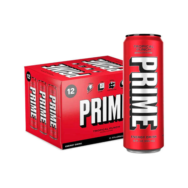 PRIME Energy USA Tropical Punch Drink Can 355ml