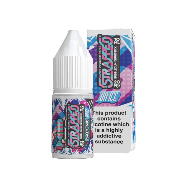 20mg Strapped On Ice 10ml Nic Salts (60VG/40PG)
