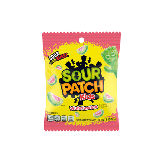 USA Sour Patch Kids Watermelon Share Bag - 141g